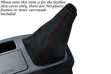 RED STITCHING FITS HYUNDAI I800 08-13 LEATHER GEAR GAITER ONLY CUSTOM NEW