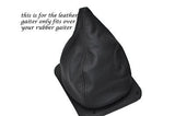 BLACK STITCH FITS FORD SIERRA COSWORTH 2WD LTHR GEAR GAITER FITS OVER RUBBER