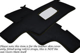 YELLOW STITCH FITS PORSCHE 911 912  2X SUN VISORS LEATHER COVERS ONLY CUSTOM NEW