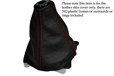 RED STITCHING FITS MITSUBISHI LANCER EQUIPPE LEATHER GEAR GAITER ONLY CUSTOM NEW