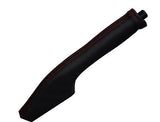 RED STITCHING FITS VAUXHALL OPEL MONTEREY 92-02 LEATHER HANDBRAKE GAITER