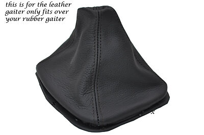 FITS LAND ROVER FREELANDER SUV GEAR GAITER BLACK LEATHER CUSTOM NEW MADE IN UK