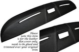WIHTE STITCH FITS TRIUMPH SPITFIRE MK3 MK4 DASH DASHBOARD LEATHER SKIN COVER