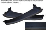 black stitch FITS LOTUS ELISE/EXIGE  01-10 2 X DOOR SILL PANEL TRIM  COVERS