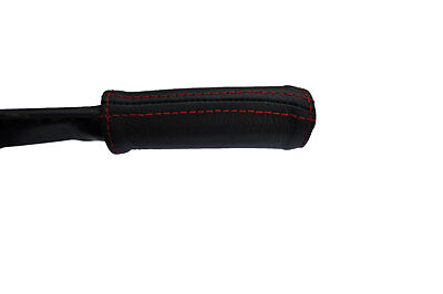 RED STITCHING FITS FIAT 126 HANDBRAKE HANDLE LEATHER COVER ONLY CUSTOM NEW