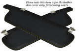 YELLOW STITCH FITS VW T25 BUS VAN VANAGON WESTFALIA 2X SUN VISORS COVERS ONLY