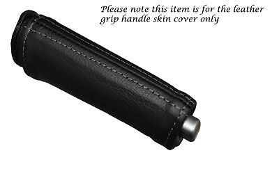 GREY STITCHING FITS ALFA ROMEO 159 05-12 LEATHER HANDBRAKE HANDLE COVER ONLY