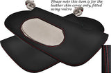 RED STITCH FITS CHRYSLER PT CRUISER 00-10 2X SUN VISORS LEATHER COVERS