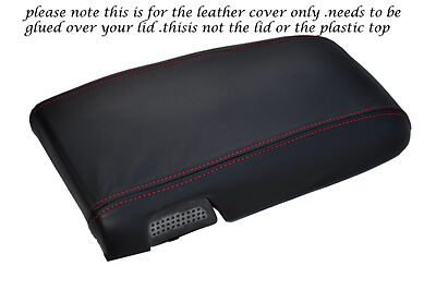 RED STITCH FITS CAMARO TRANS AM FIREBIRD T56 96-02 LEATHER ARMREST COVER ONLY