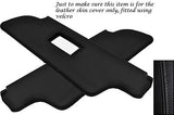 BLACK STITCH FITS PORSCHE 993 TARGA CABRIO CONVERTIBLE 2X SUN VISORS COVERS
