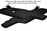 BLUE STITCHING FITS PORSCHE 928 77-95  2X SUN VISORS LEATHER COVERS ONLY