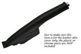 GREEN STITCHING FITS VW POLO MK8 2010-2013 LEATHER HANDBRAKE GAITER ONLY