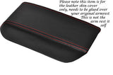 RED STITCHING FITS MG MGR V8 1992-1995 LEATHER ARMREST COVER ONLY CUSTOM NEW