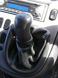 FITS MERCEDES VITO CDI VAN GEAR GAITER BLACK LEATHER 96-02 CUSTOM NEW MADE IN UK
